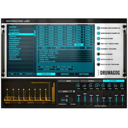 Schlagzeug Software Download WaveMachine Labs Drumagog 5.0 Pro 