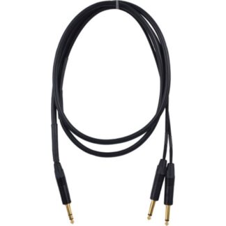 Mogami 1/4" TRS to Dual 1/4" TS Gold Send/Return Cable