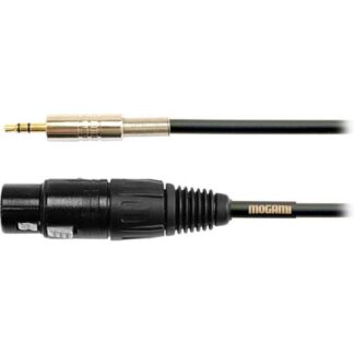 Mogami Gold Stereo Mini Male to 3-Pin XLR Female Microphone Cable