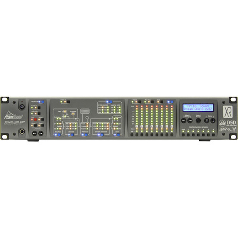 Prism Sound ADA-8XR Audio Interface with 16-Channel A/D for Pro Tools HDX