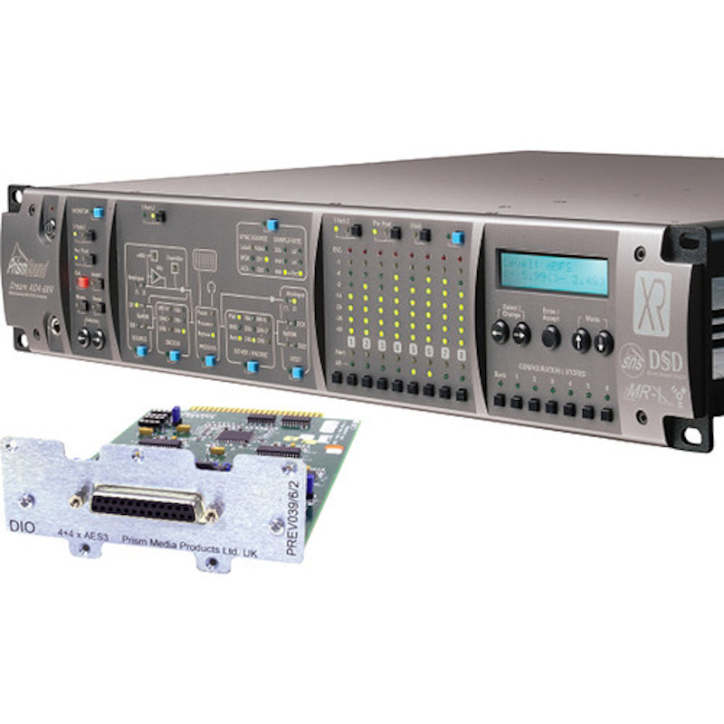 Prism Sound ADA-8XR Audio Interface with 16-Channel D/A & 8-Channel AES I/O