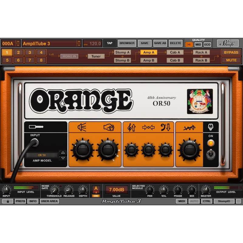 AmpliTube Orange